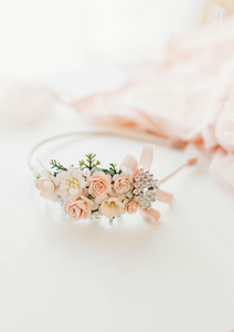 Ella Headband - Rosewater