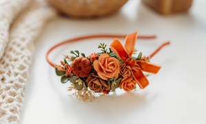 Ella Headband - Pumpkin Whisper
