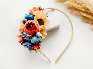 Leah Headband - Sunflower Bloom