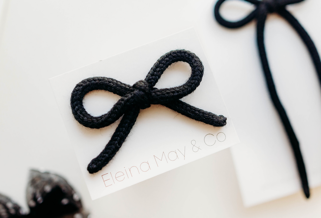 Cami Bow  - Black
