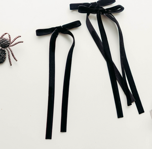 Tally hair bow - Black