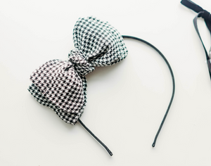 Sandy Headband - Houndstooth