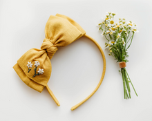 Load image into Gallery viewer, Sandy Headband -  Goldie Embroidery
