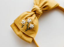 Load image into Gallery viewer, Sandy Headband -  Goldie Embroidery
