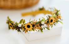 Load image into Gallery viewer, Claire Headband - Sunflowers
