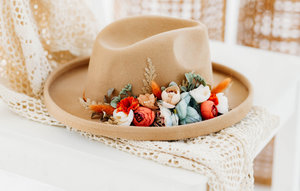 Willow Floral Hat - JUNIPER