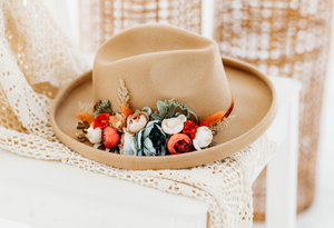 Willow Floral Hat - JUNIPER