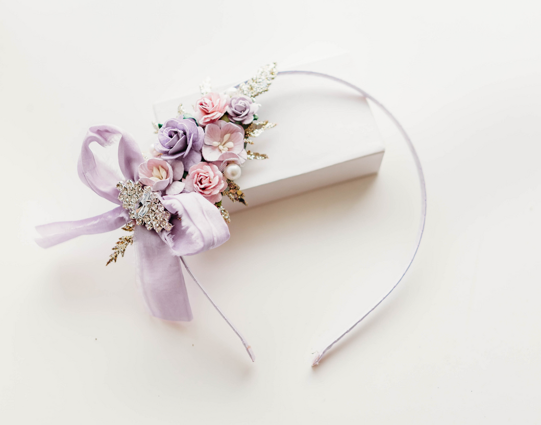 Evangeline Headband - Light Purple