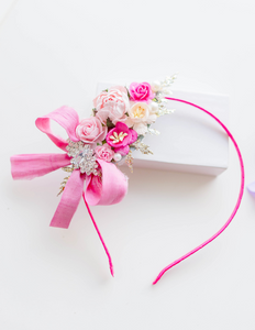 Evangeline Headband - Precious Pink