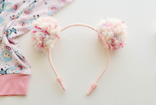 Load image into Gallery viewer, Pom Pom Headband - BUBU Bear
