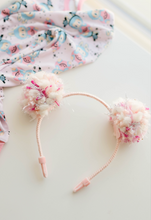 Load image into Gallery viewer, Pom Pom Headband - BUBU Bear
