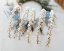Load image into Gallery viewer, Miss Pearl Rhinestone Tiara
