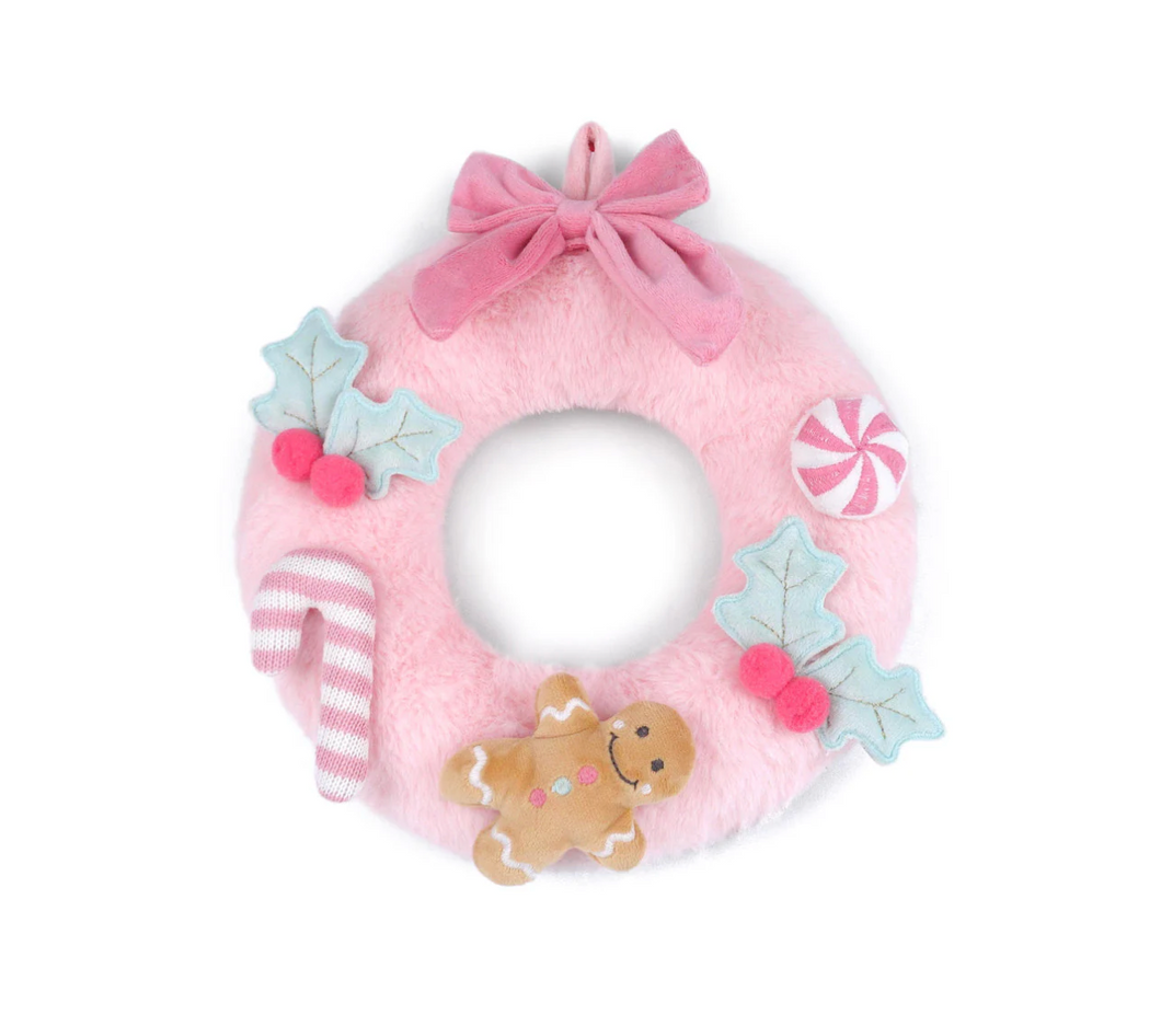 FESTIVE WREATH- PINK