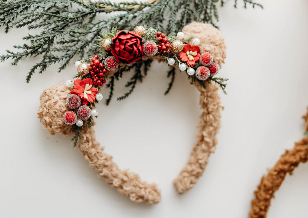 KIKI Bear Headband - Light Brown
