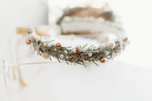 Load image into Gallery viewer, Noelle&#39;s Garden Christmas Crown
