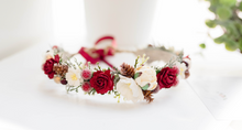 Load image into Gallery viewer, The Holly Christmas Crown

