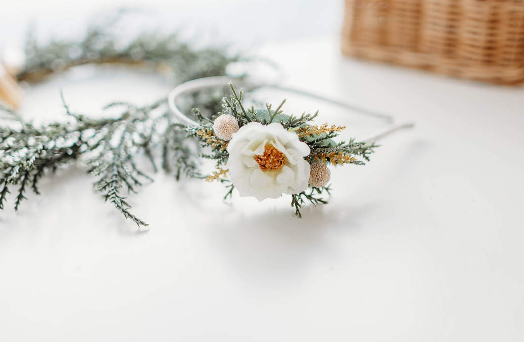 Winter Blessing Headband - Off White