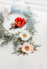 Load image into Gallery viewer, Winter Blessing Hair Clip - Red
