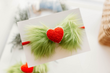 Load image into Gallery viewer, Green Mean Guy Nylon Headband
