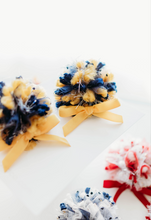 Load image into Gallery viewer, Game Day Sparkle Poms CLIP SET - Golden Irish
