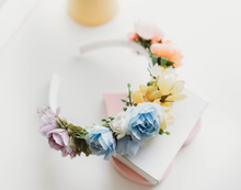 Load image into Gallery viewer, Claire Headband  - Spring Rainbow - PREORDER
