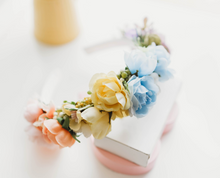 Load image into Gallery viewer, Claire Headband  - Spring Rainbow - PREORDER
