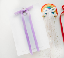 Load image into Gallery viewer, Tally hair bow - Light Purple
