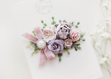 Load image into Gallery viewer, Bloom Hair Clip - Purple
