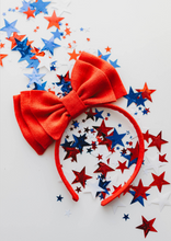 Load image into Gallery viewer, Opal Headband -RED -PREORDER
