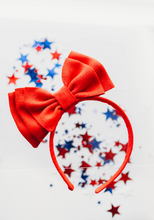 Load image into Gallery viewer, Opal Headband -RED -PREORDER
