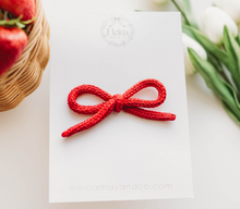 Load image into Gallery viewer, Cami Bow - Red

