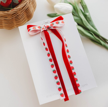Load image into Gallery viewer, Winnie Bow - Strawberry Red/Pink
