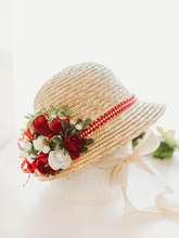 Load image into Gallery viewer, Strawberry Bloom Hat
