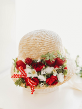 Load image into Gallery viewer, Strawberry Bloom Hat
