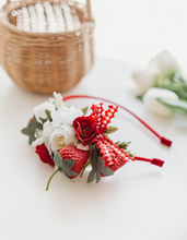 Load image into Gallery viewer, Leah Headband - RED Strawberry
