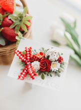 Load image into Gallery viewer, Bloom Hair Clip - Red Strawberry
