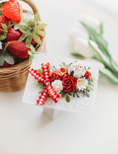 Load image into Gallery viewer, Bloom Hair Clip - Red Strawberry
