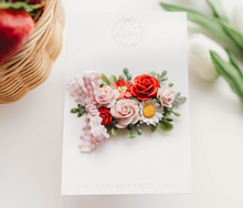 Load image into Gallery viewer, Bloom Hair Clip - Pink Strawberry

