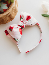 Load image into Gallery viewer, Sandy Headband - Strawberry Blossom
