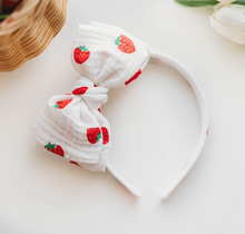 Load image into Gallery viewer, Sandy Headband - Strawberry Charm
