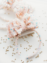 Load image into Gallery viewer, Opal Headband - Sparkly Pink
