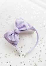 Load image into Gallery viewer, Sandy Headband - Light Purple Dots
