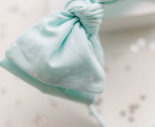Load image into Gallery viewer, Sandy Headband - Aqua Dots
