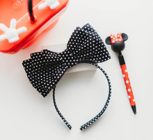 Load image into Gallery viewer, Opal Headband - Black and White Dots
