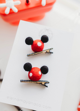 Load image into Gallery viewer, Mouse Hair Clip - Main Street Magic
