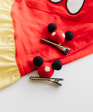 Load image into Gallery viewer, Mouse Hair Clip - Main Street Magic
