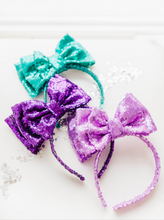 Load image into Gallery viewer, Opal Princess Headband - Ariel 3 SET
