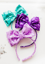 Load image into Gallery viewer, Opal Princess Headband - Ariel 3 SET
