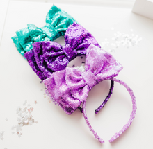 Load image into Gallery viewer, Opal Princess Headband - Ariel 3 SET
