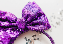 Load image into Gallery viewer, Opal Headband - Sparkly Egg Plant

